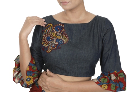 designer saree blouses online